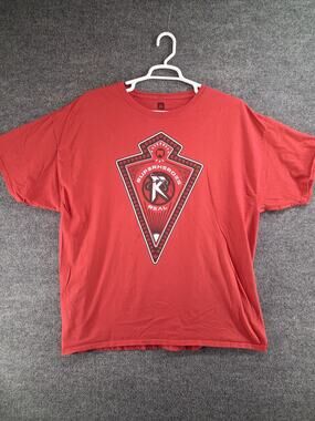 WWE Shirt Men 3XL XXL Ricochet Super Heroes Are Real Red Short Sleeve